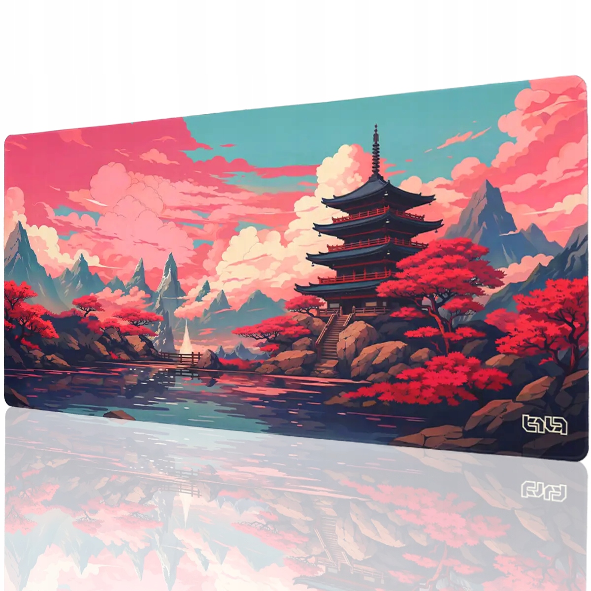 Podkładka Gamingowa Sanktuarium Sakura 90x40 Tilt Wodoodporna Wytrzymała