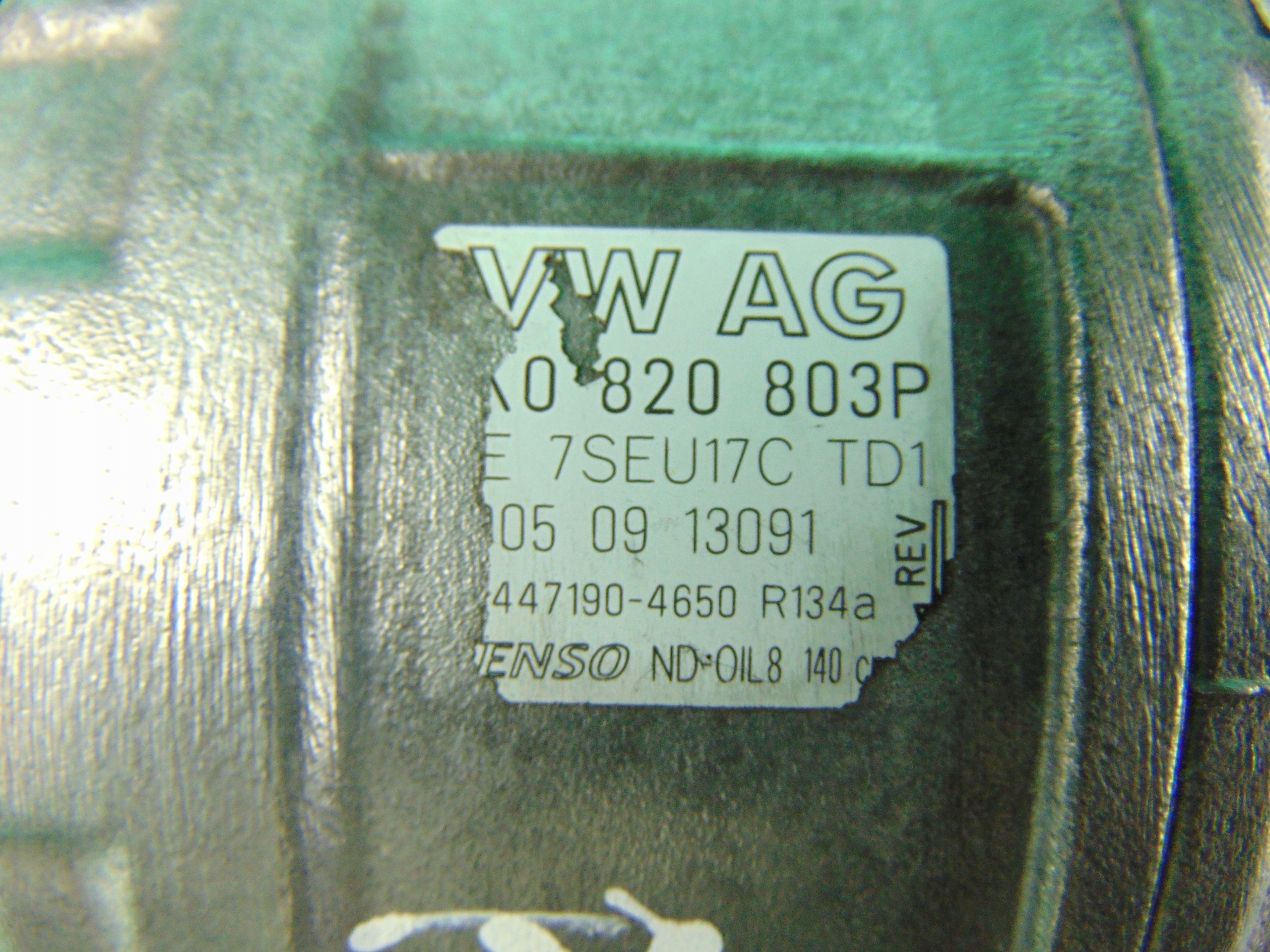 compressor; compressor of the air conditioning 1K0820803P 2,0FSI 2,0TDI