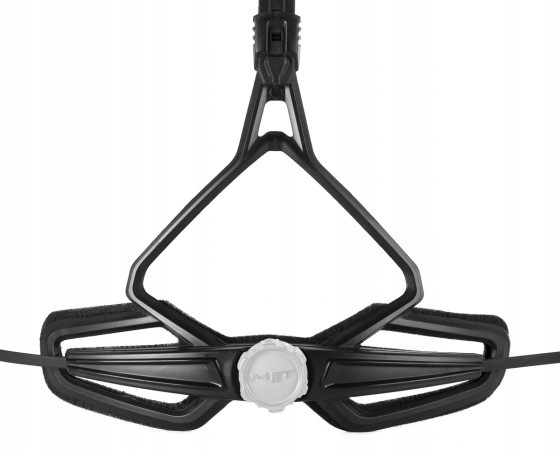 Kask rowerowy MET STRALE niebiesko-czarny połysk L Kolor niebieski