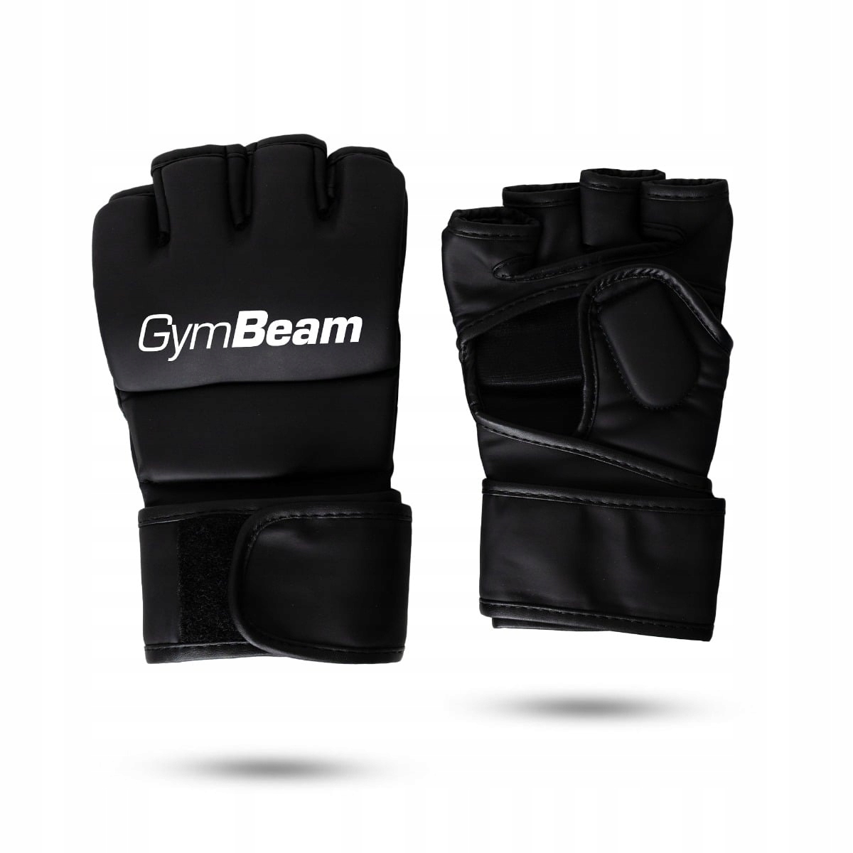 Rękawice Mma Striker Czarne Ochrona Dłoni Skóra Pu Rozmiar S GymBeam