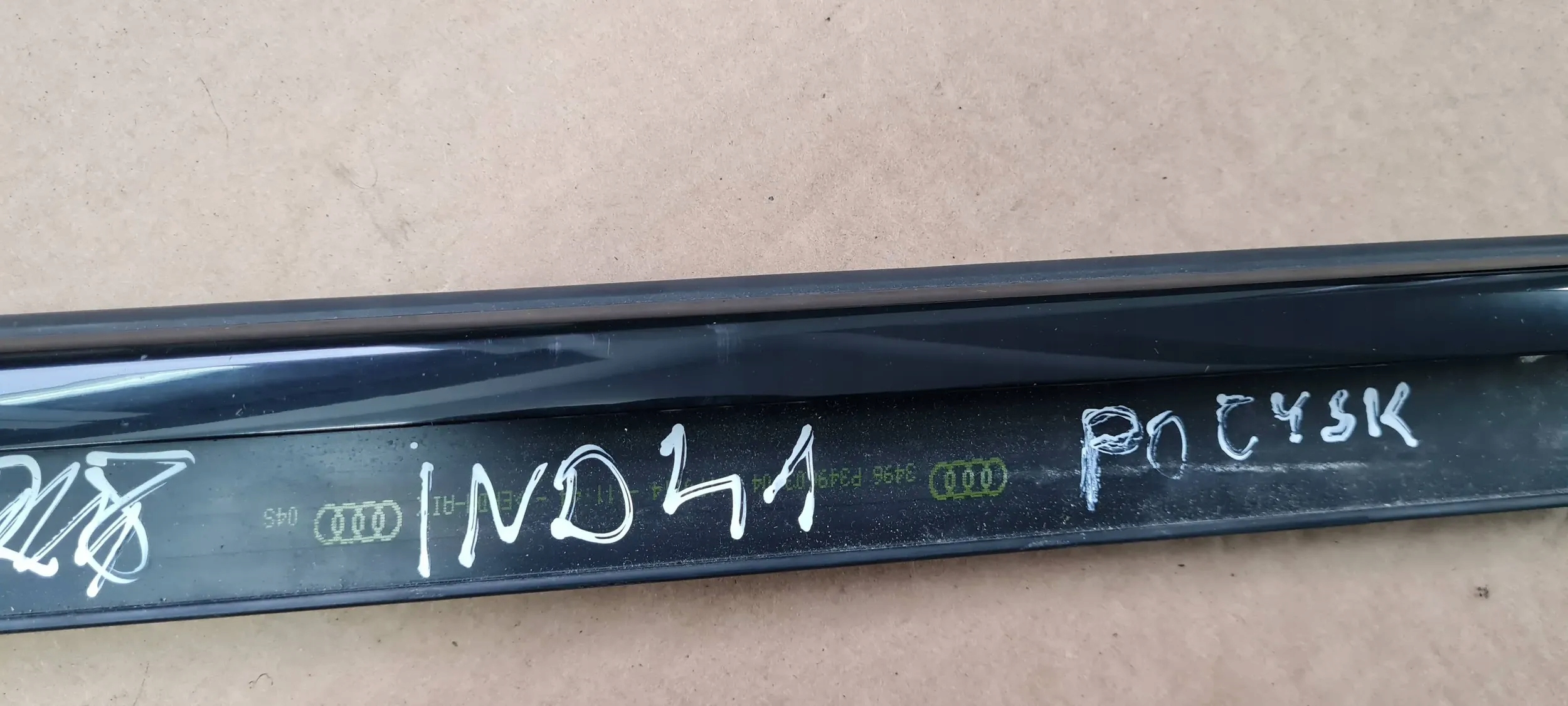 A6 C7 4G moulding dust left left rear part SLINE POLYSK 4G0853763D