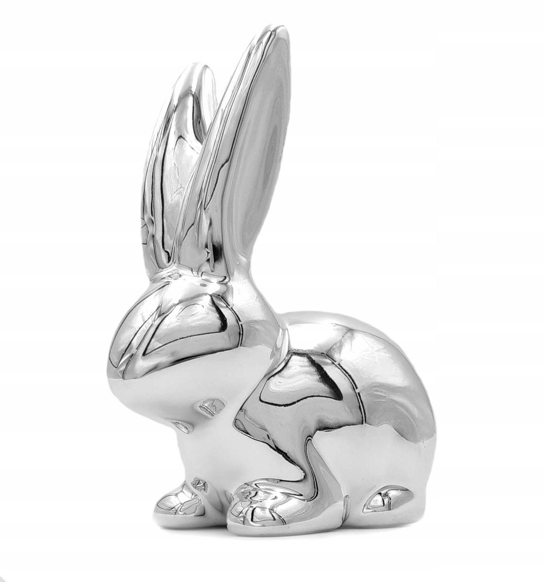 

Zajączek Wielkanocny Srebrny Lustrzany Do Stroika