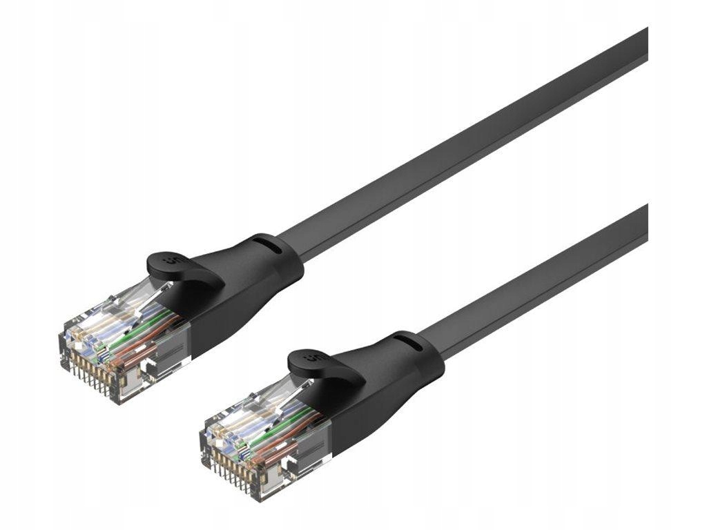 Unitek C1813GBK Ethernet Cable Płaski Utp Ethernet Cat.6 10m