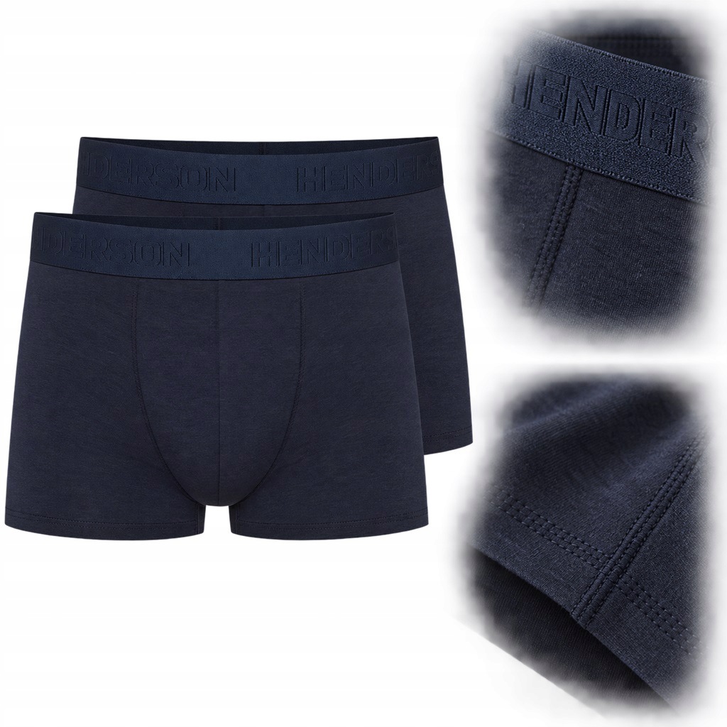 Pánské boxerky Henderson Domme 42827 modré XL Anrr