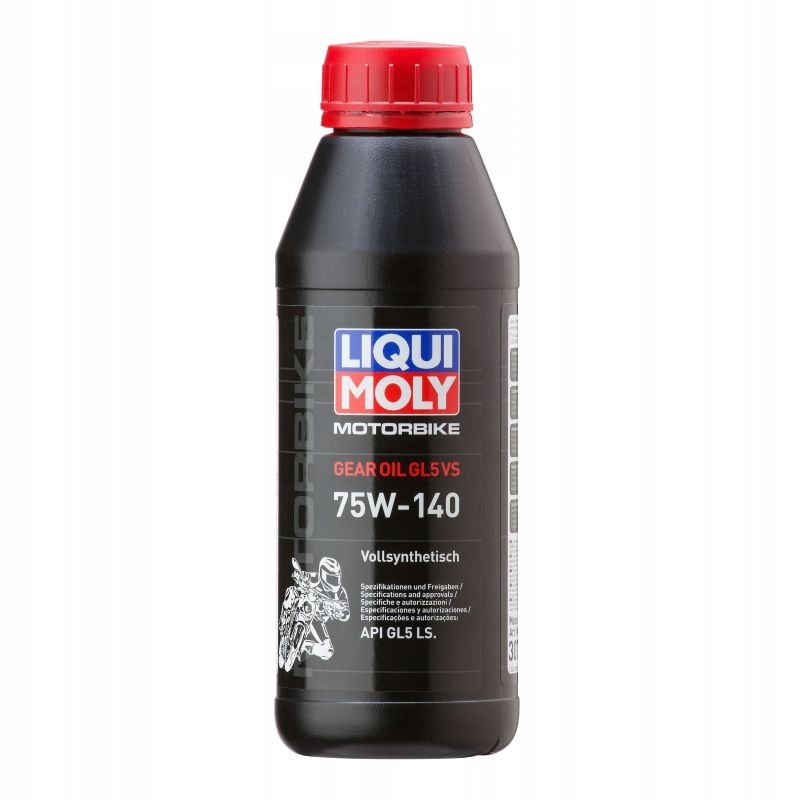 3072 LIQUI MOLY MOTORBIKE GEAR OIL 75W140 GL5 0,5 Л
