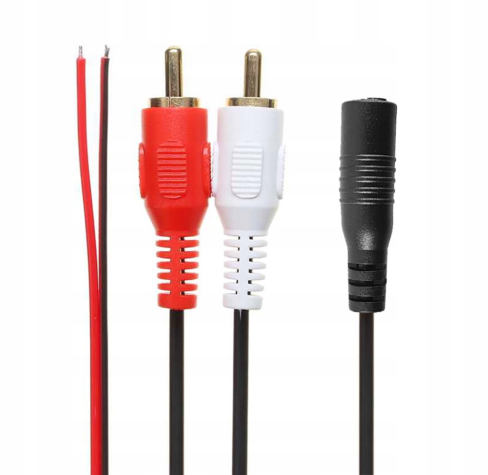 MODUŁ ADAPTER BLUETOOTH DO RADIA CINCH AUX 2X RCA Z MIKROFONEM Model AD/V2/NCS