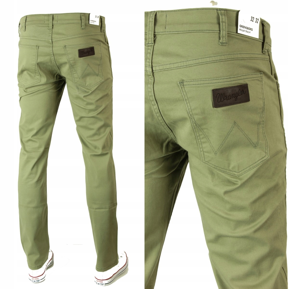 

Wrangler Greensboro Jeans Proste Reg. _ W32 L32