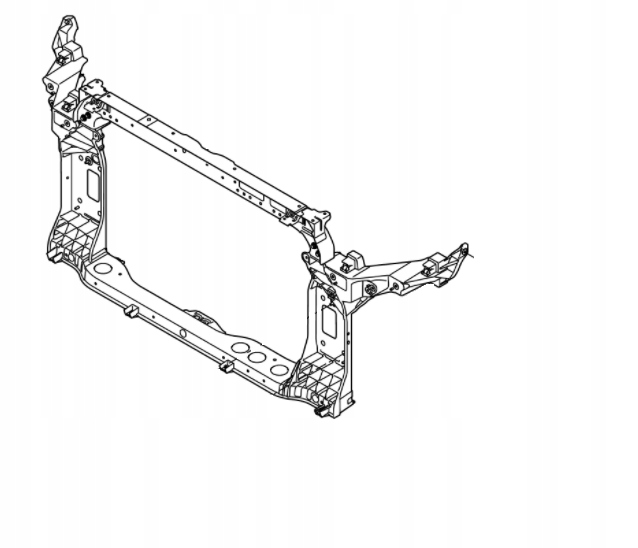 WZMOCNIENIE CZOŁOWE HYUNDAI TUCSON (TLe) 2017