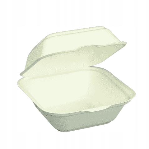 

Pudełko Burger Box z trzciny na burgera -- 50 szt.