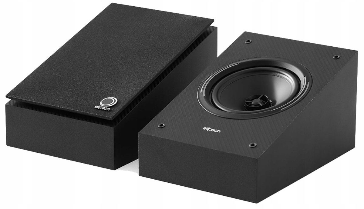 Elipson Horus 6ATM Černý Dvojice Reproduktorů Atmos Efektové Pro Domácí Kino