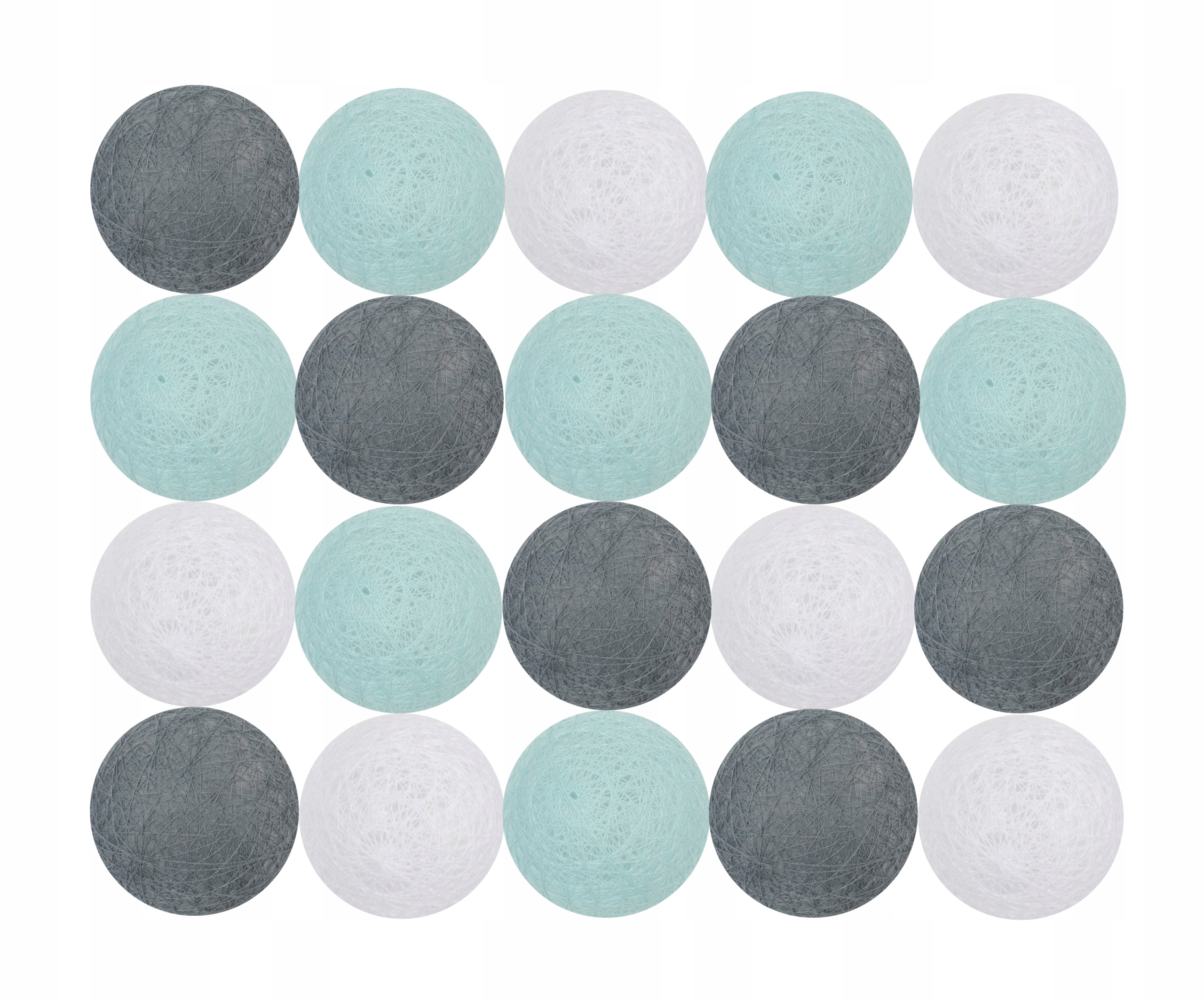 

Cotton Balls 20LED 6cm Girlanda Lampki Na Prąd