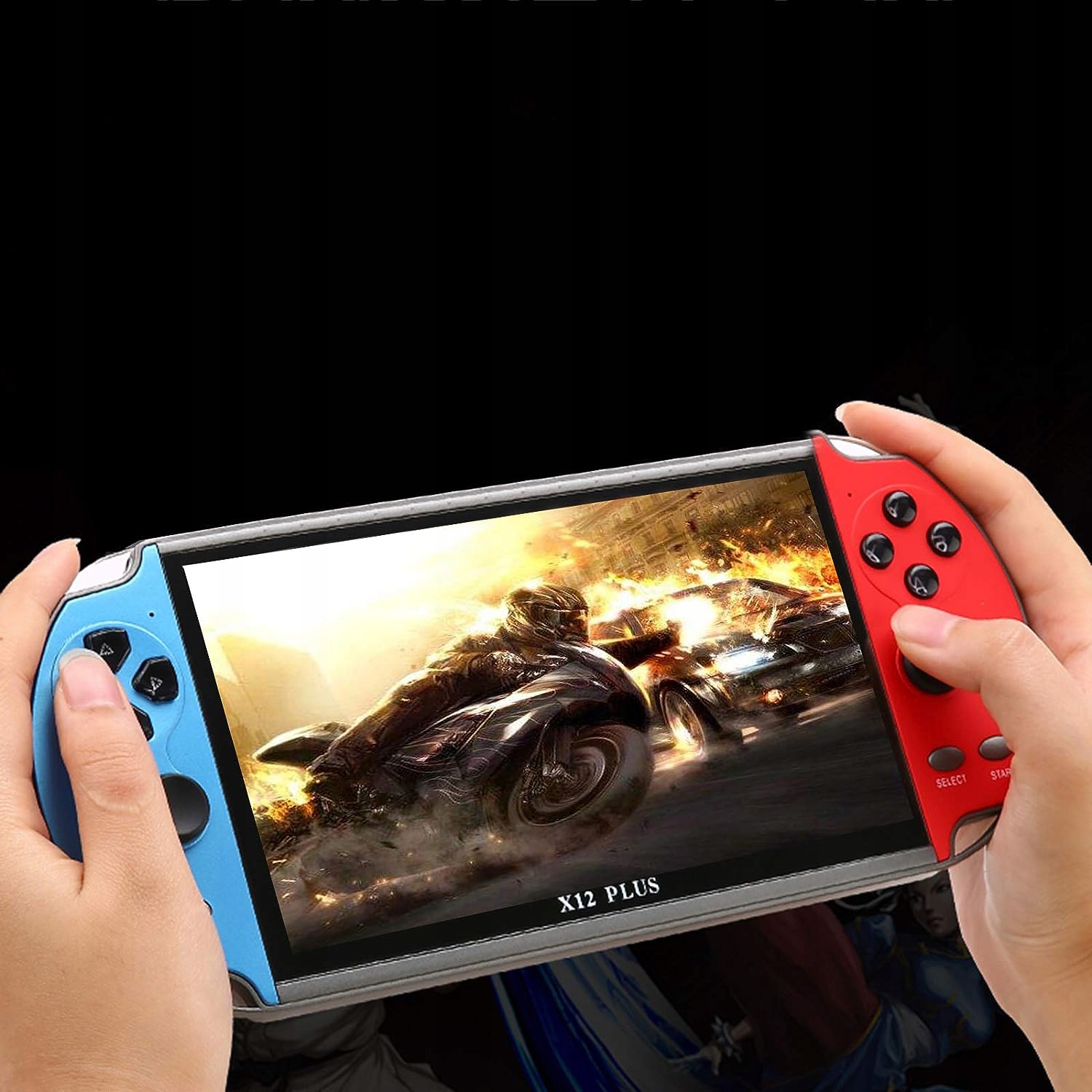 KONSOLA PRZENOŚNA X12plus do GIER RETRO 1000+ GRA TELEWIZYJNA 7" EMULATOR Producent Inna