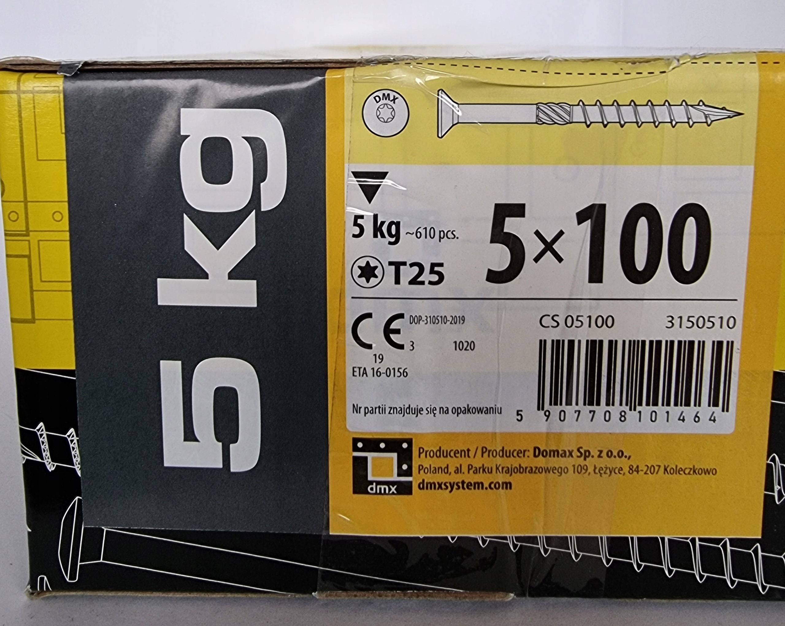 

Wkręty Ciesielskie Do Drewna 5x100 Stożkowe 5kg!!!