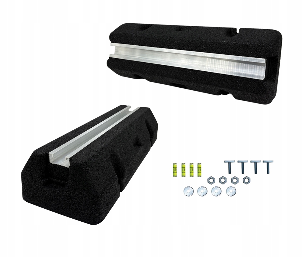 Antivibrační gumová základna pod klimatizační jednotku agregátu pro tepelné čerpadlo 45 cm