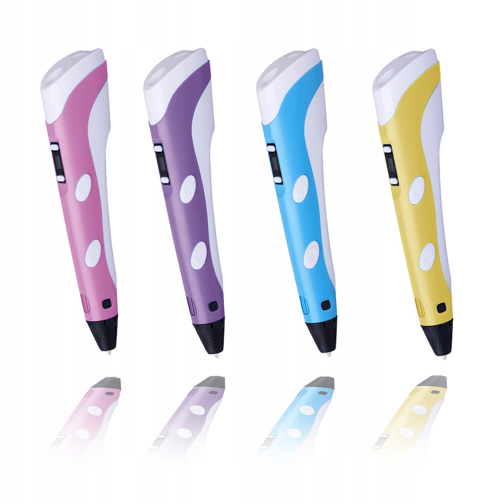 Magiczny Długopis 3D Dla Dzieci Zestaw XXL Wkłady Pla 150m Pen 3D