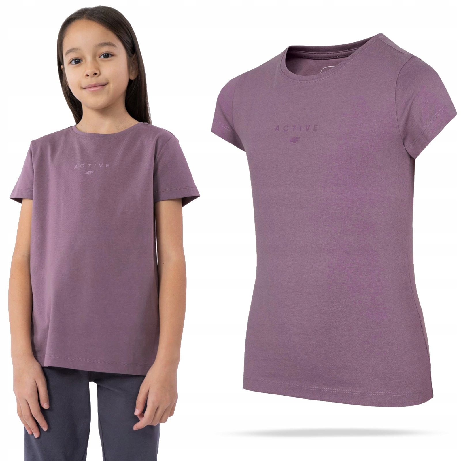 

koszulka Dziewczęca 4F T-Shirt Bawełniany 146