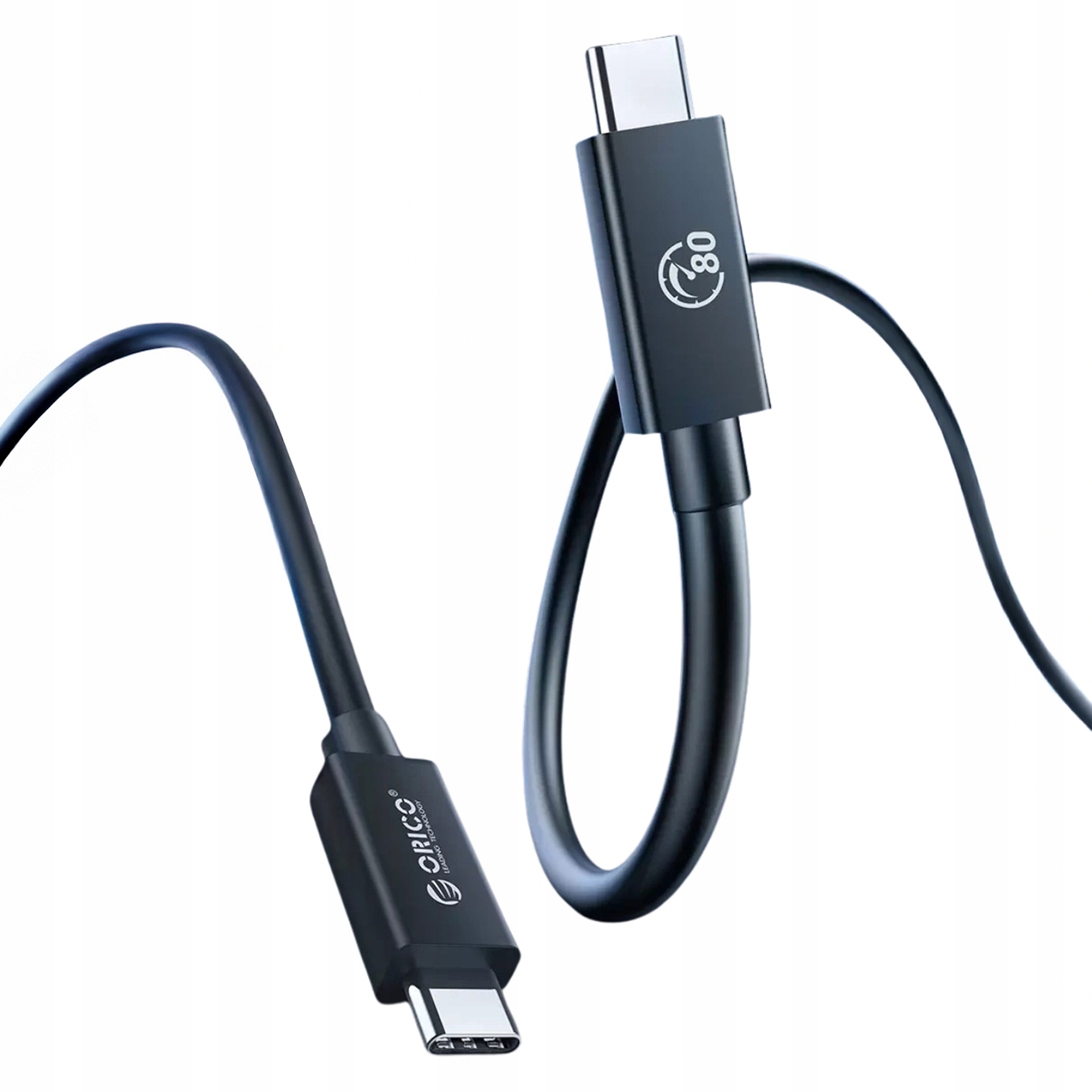 Kabel Usb-c Na Usb-c Thunderbolt 5 8K/60HZ 80Gbps 240W 1M Orico