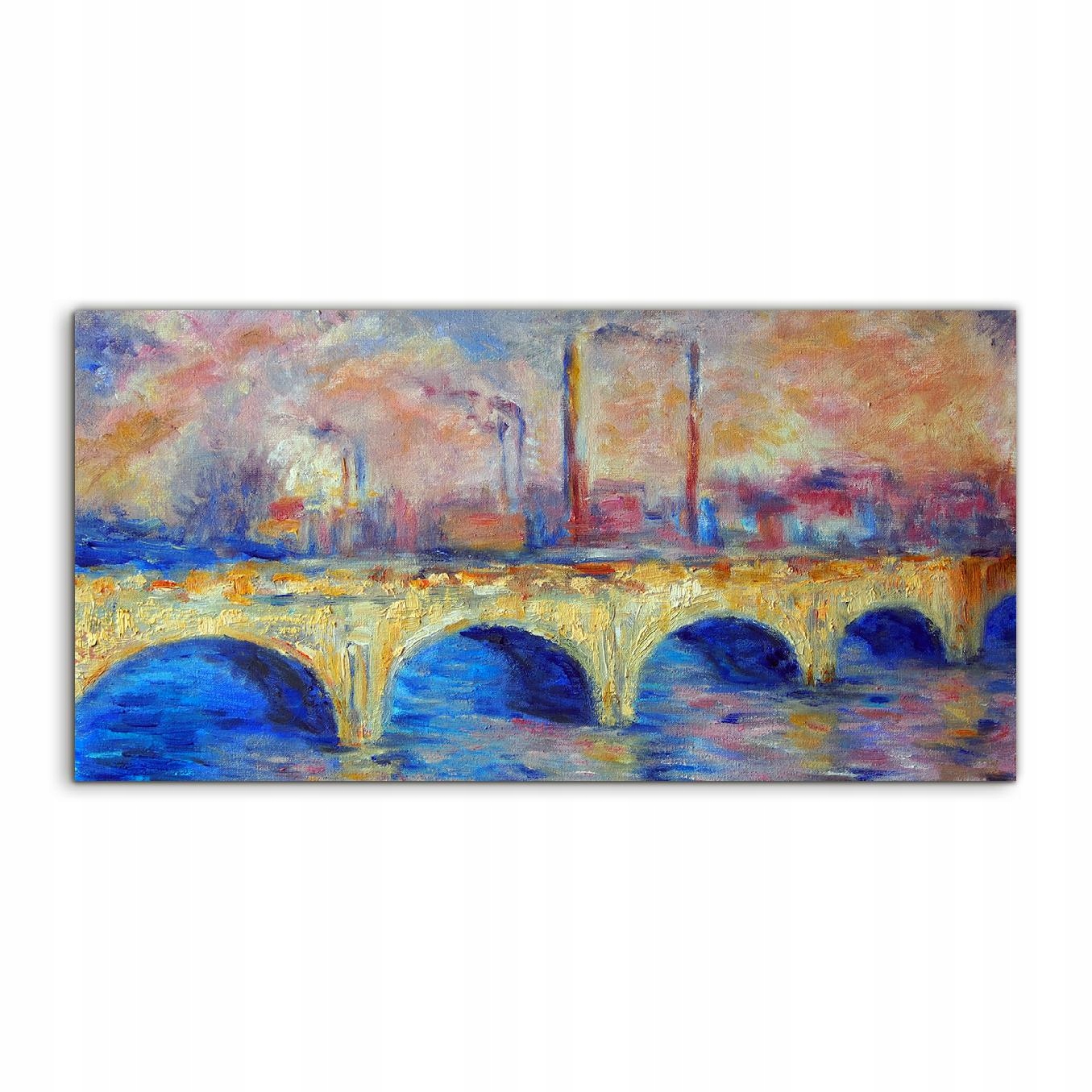 

Obraz akryl 140x70 z nadrukiem Londyn Miasto Monet