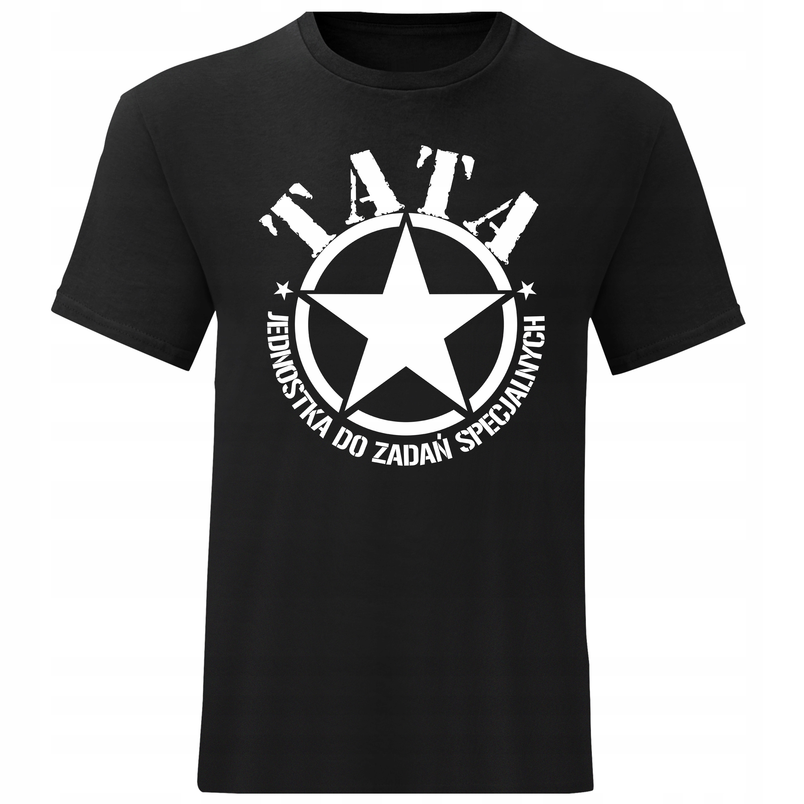 

Męski T-shirt Koszulka Tata Jednostka Specjalna M