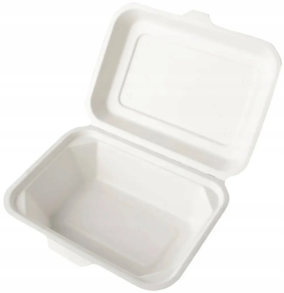

Pojemniki na wynos 600ml lunch boxy z trzciny 50sz