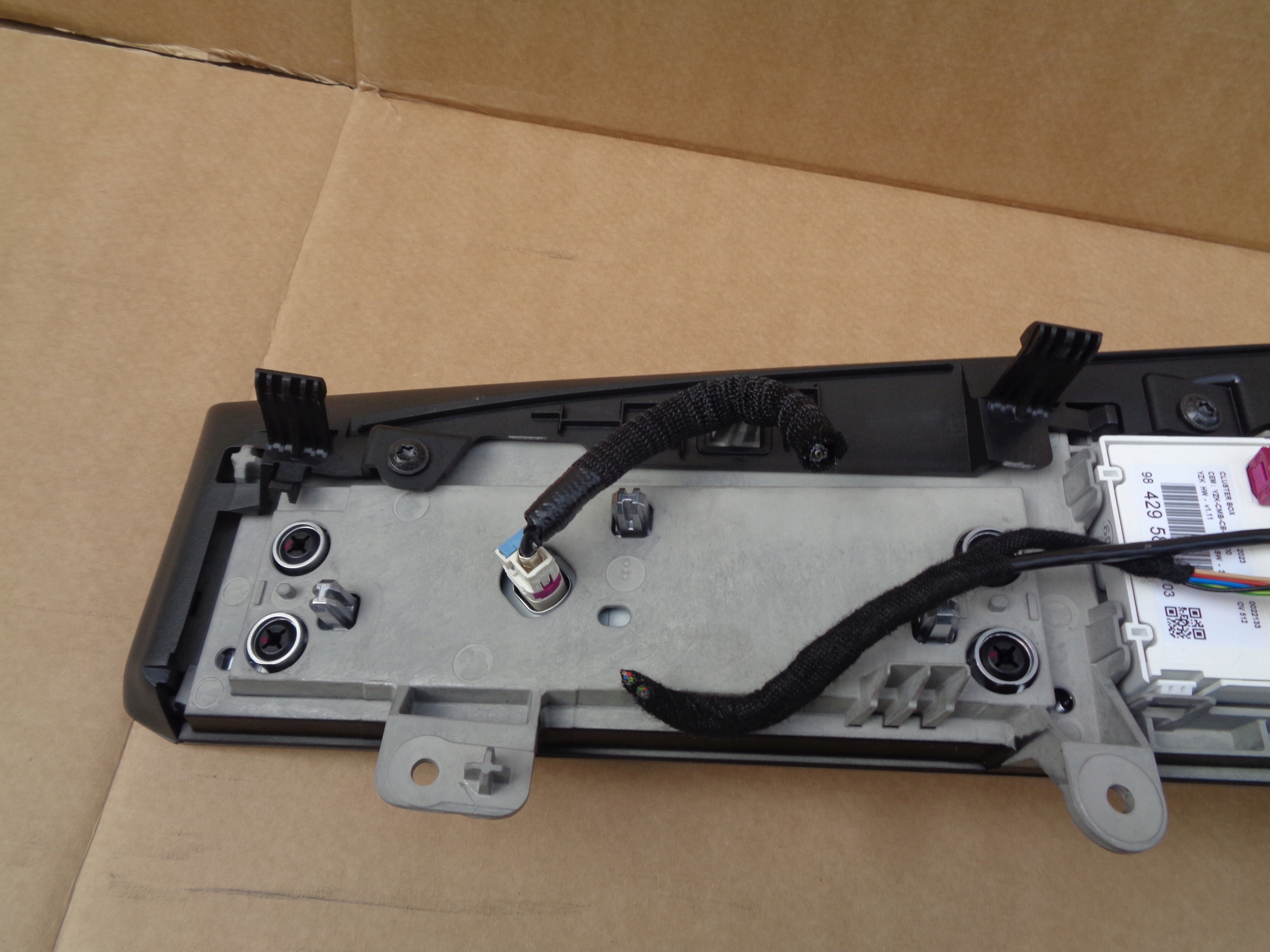 opel Astra л VI 1.2 спидометр экран 9848049880