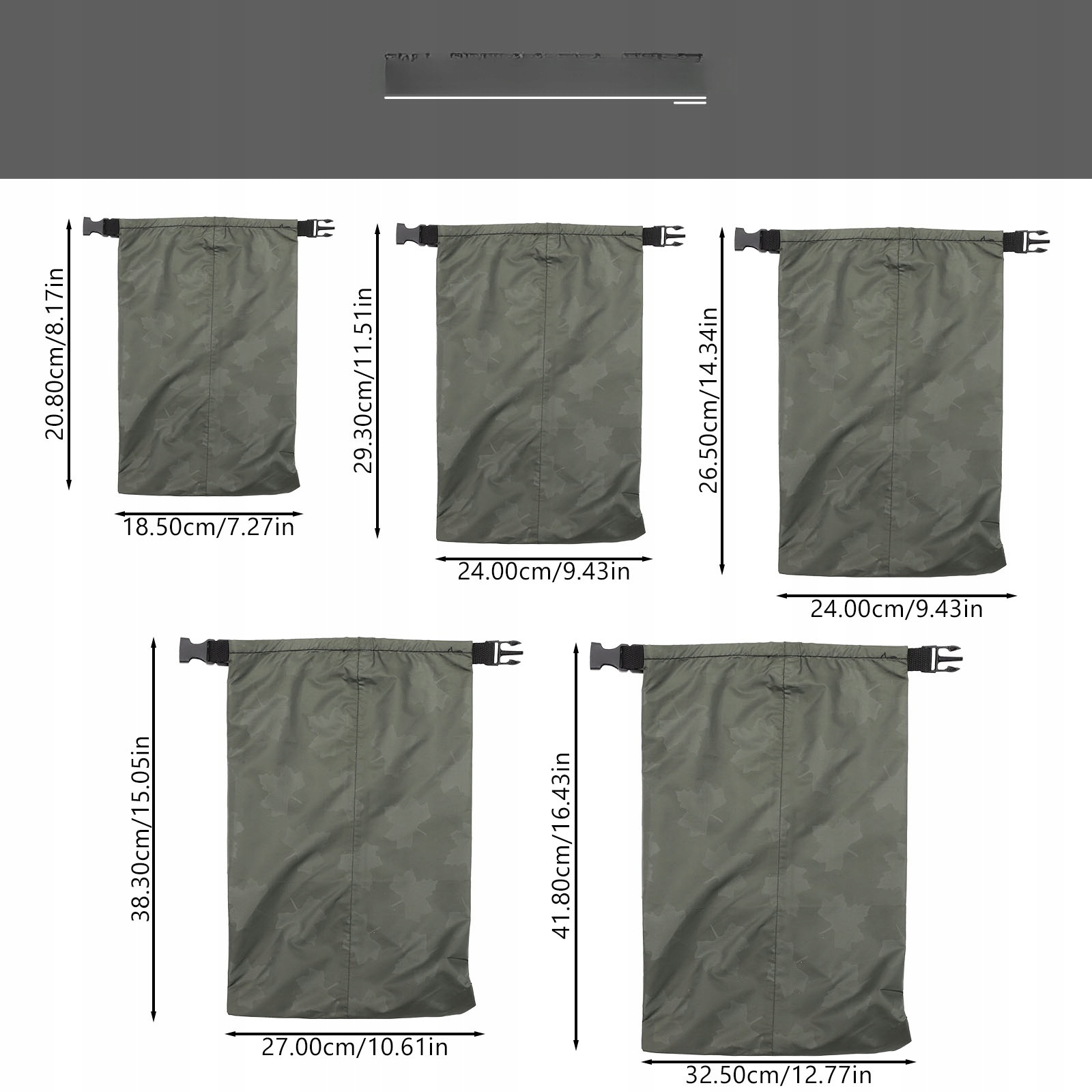 TORBY DO PRZECHOWYWANIA SUCHYCH MATERIAŁÓW ZEWNĘTRZNYCH 5 Rodzaj brak informacji