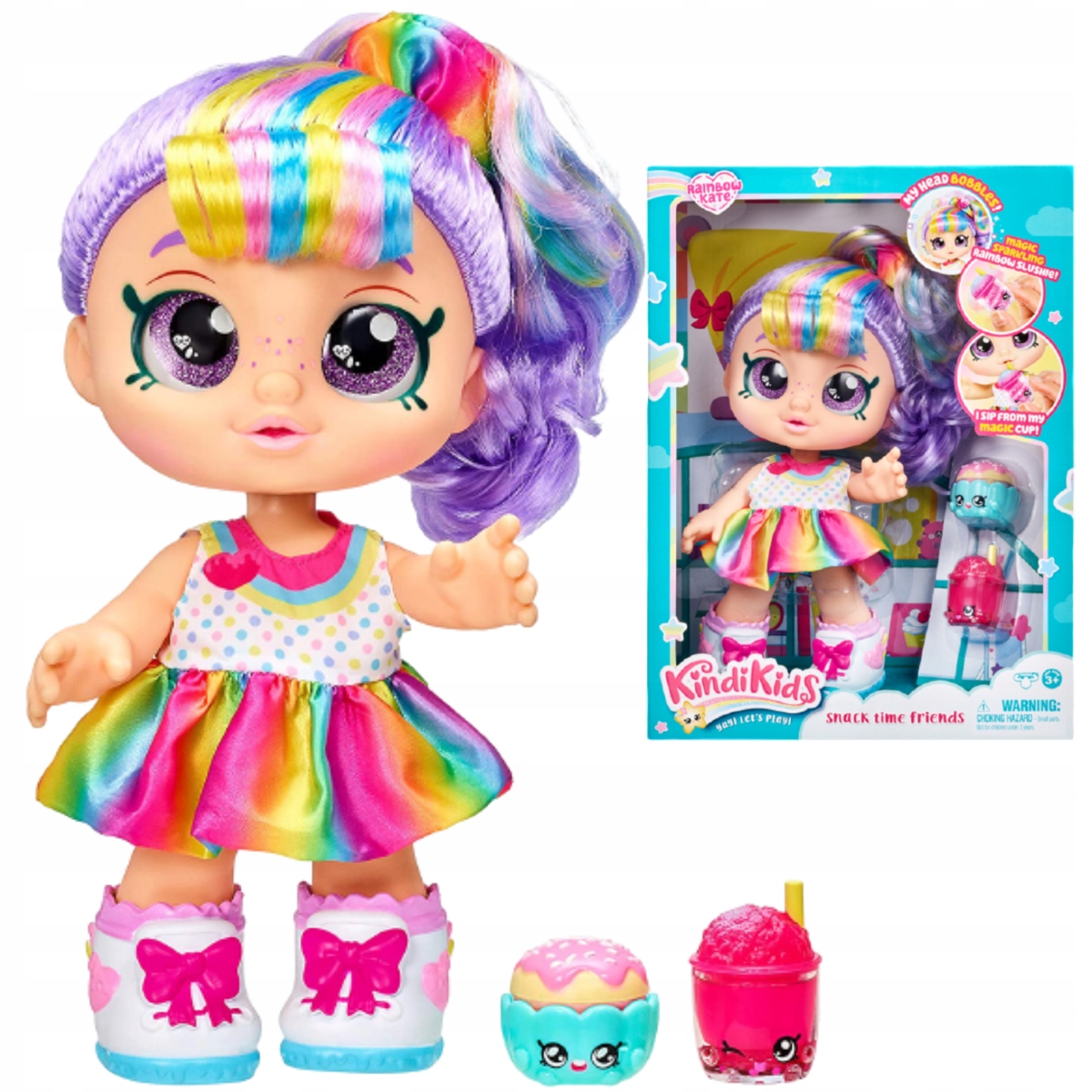 

Kindi Kids 50023 Lalka Rainbow Kate 25 CM