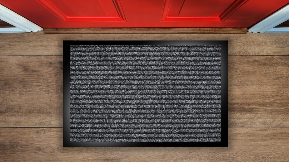 Wycieraczka gotowa gumowa, pvc, tekstylna 40 x 60 cm Kod producenta WYCIERACZKA DO BUTÓW PRĄŻEK POD DRZWI