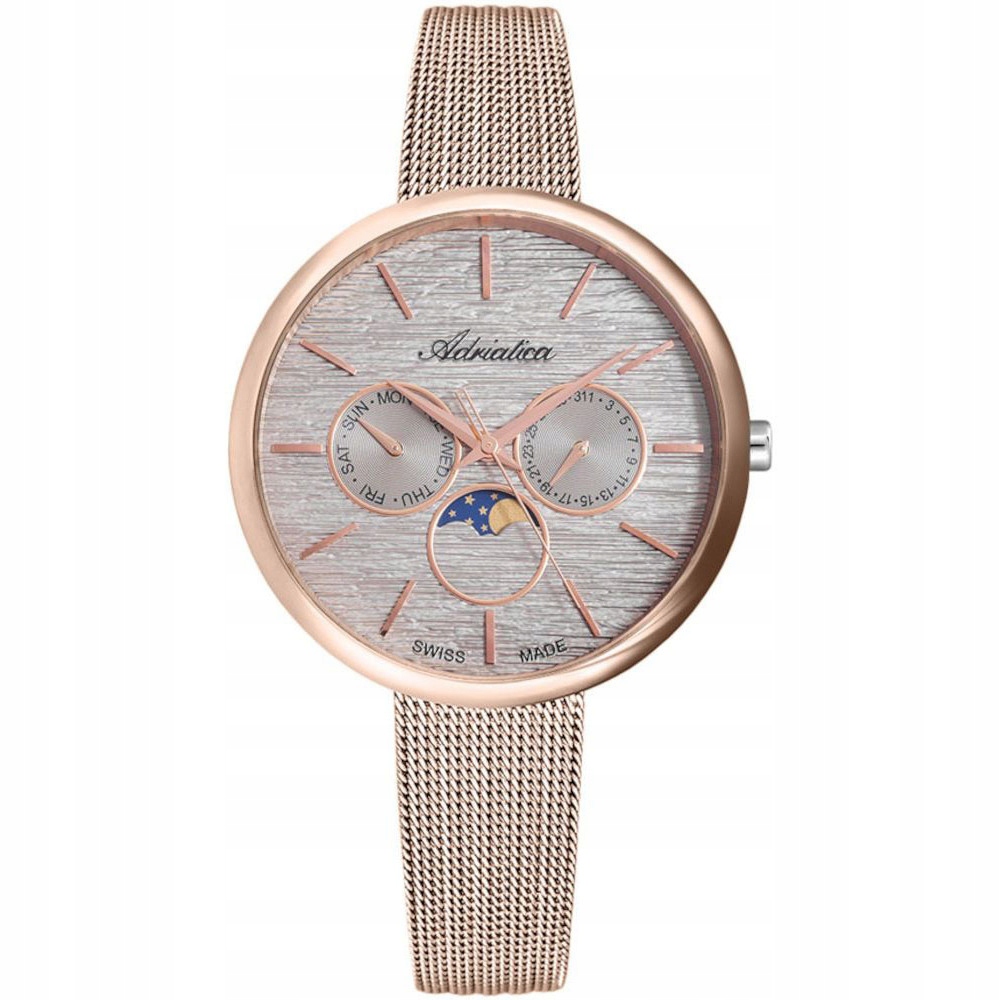 Dámské hodinky Adriatica A3732.R117QF růžové zlato