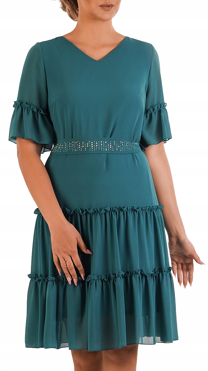 Šaty Rita 46 let na svatební hostina, elegantní na společenské přijímání