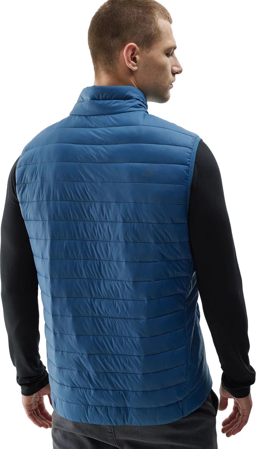 KAMIZELKA MĘSKA PUCHOWA CIEPŁA SPORTOWA BEZRĘKAWNIK 4F Model 4FAW23TVESM062 32S