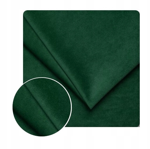 

Marsylia materiał velvet zaslony butelkowa zielen