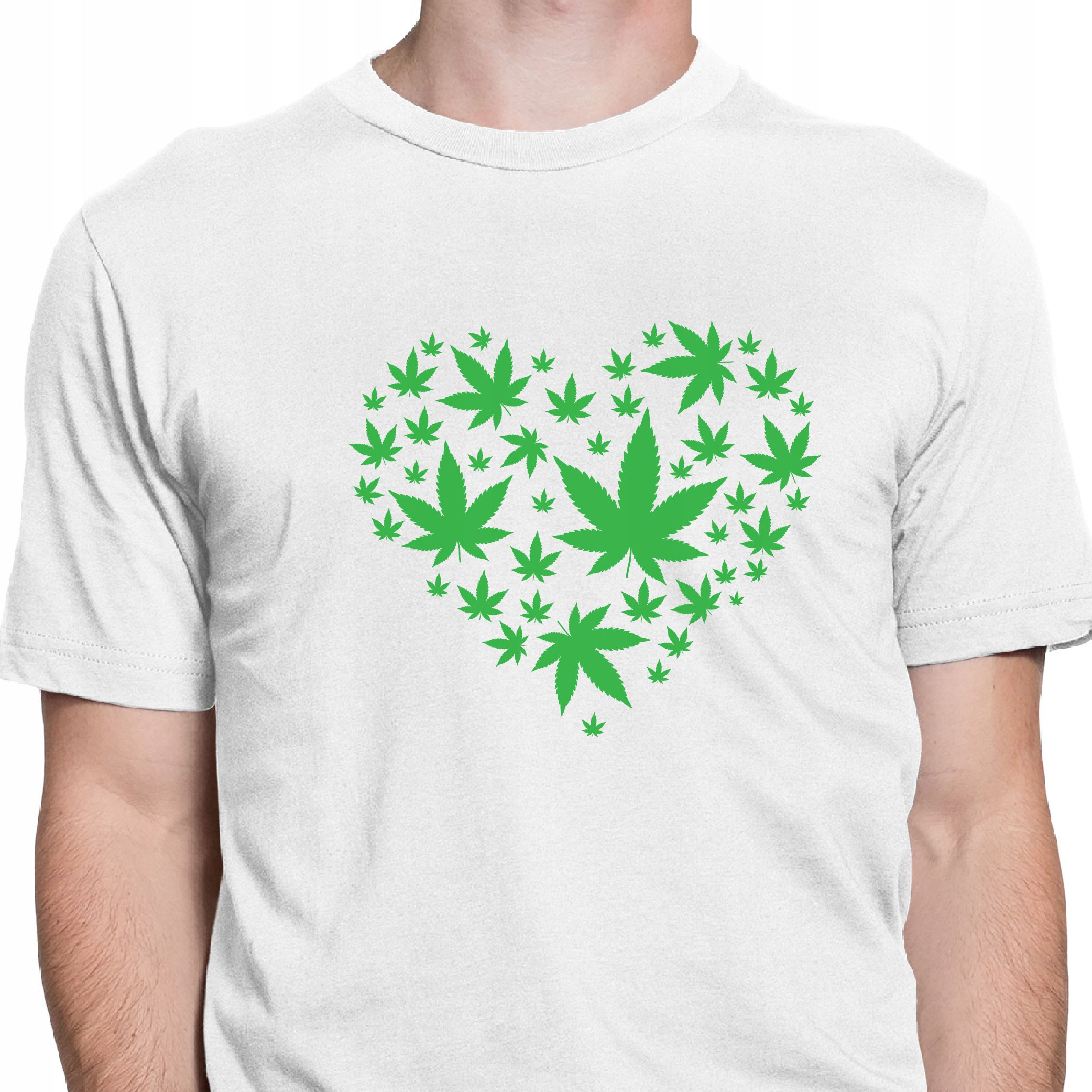 

Koszulka Tshirt Prezent Marichuana Serce Maryśka