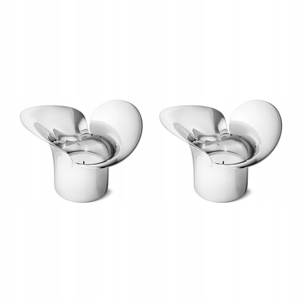 Georg Jensen Bloom Svietnik Tealight 2 Ks