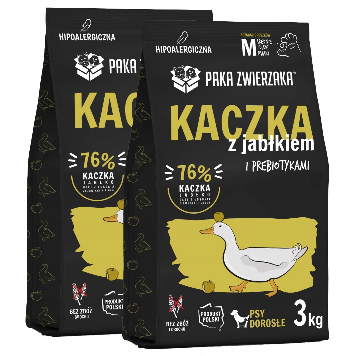 Levně Paka Zwierzaka Seventh Heaven Kachna s jablkem 2PAK 2x3kg