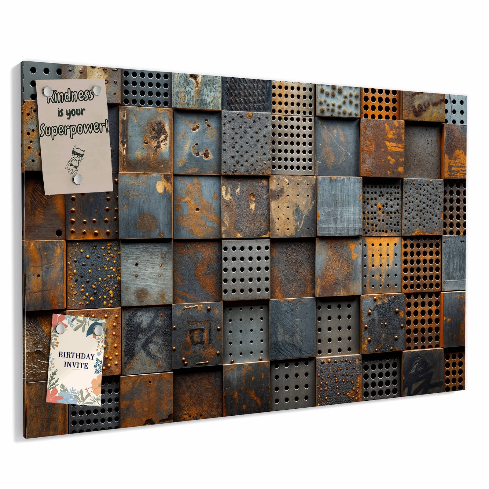 Magnetická tabule Perforowane Desky Kovové 60 × 40 cm