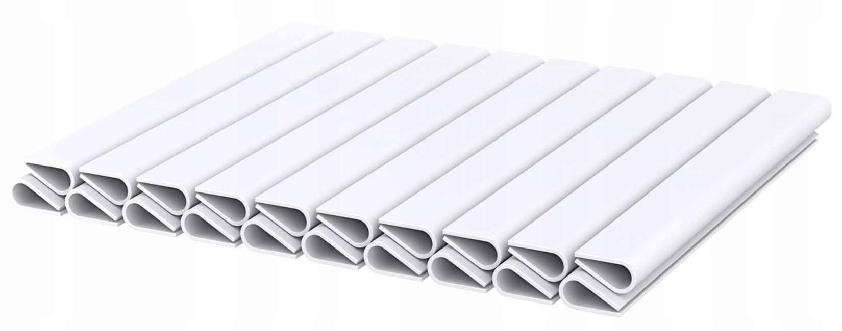 KLIPSY ZACZEPY DO TAŚMY OGRODZENIOWEJ BIAŁE