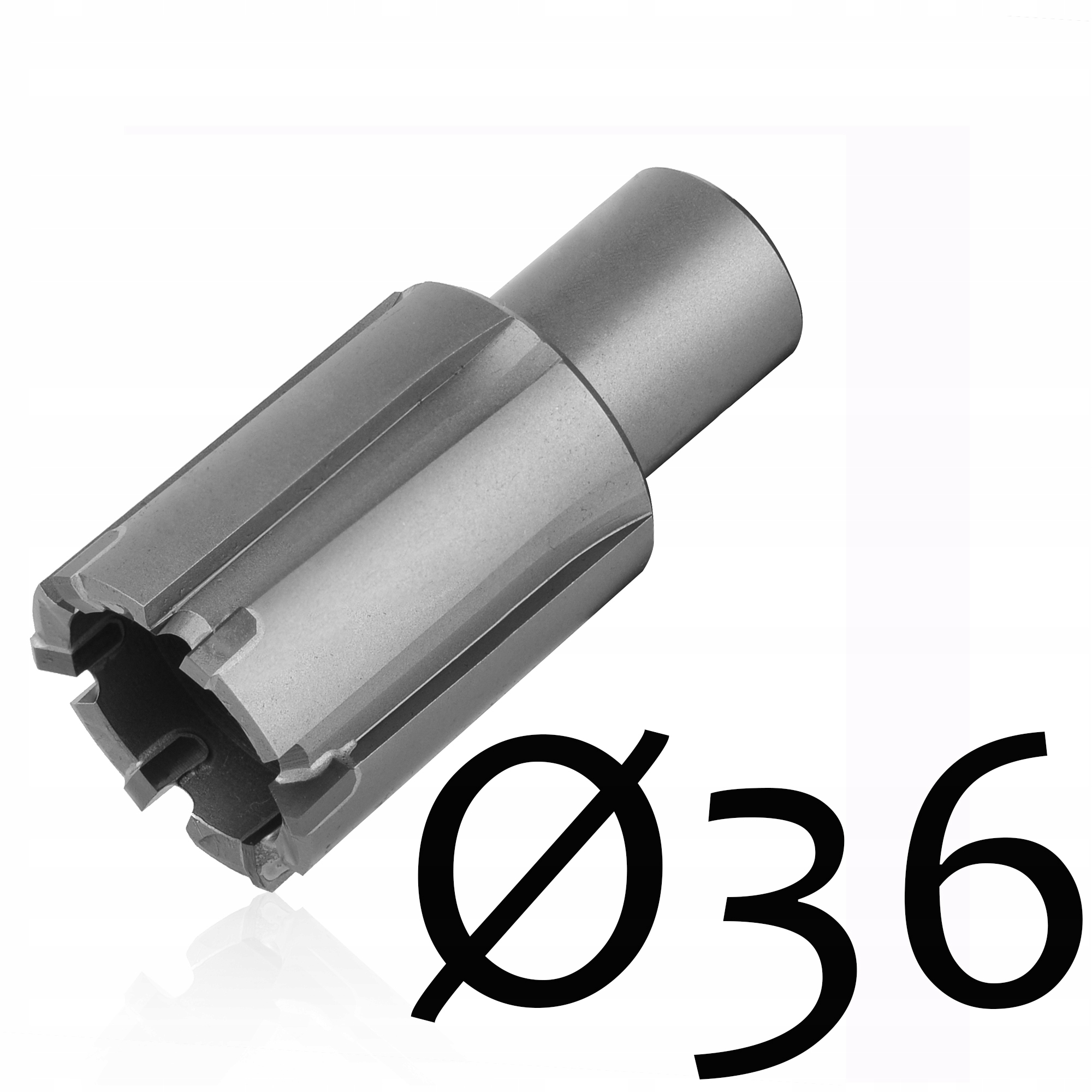 Trepanační Fréza Fi 36x30 MM Tct Vrták Do Kovu Pro Ocel Hardox