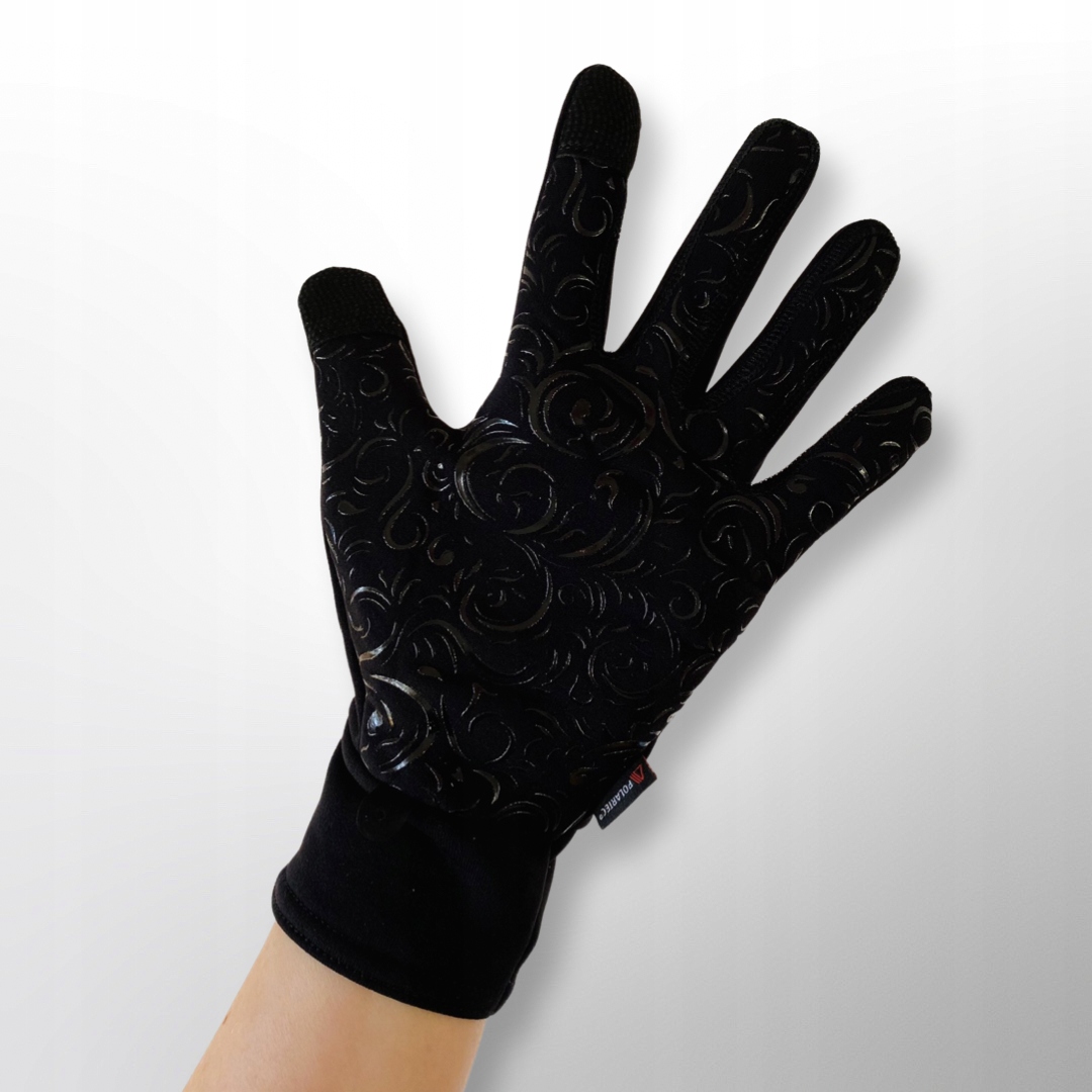 RĘKAWICZKI JEŹDZIECKIE ZIMOWE PREMIUM MODNE CIEPŁE roz.XS Kod producenta UBR004_CZARNE_XS