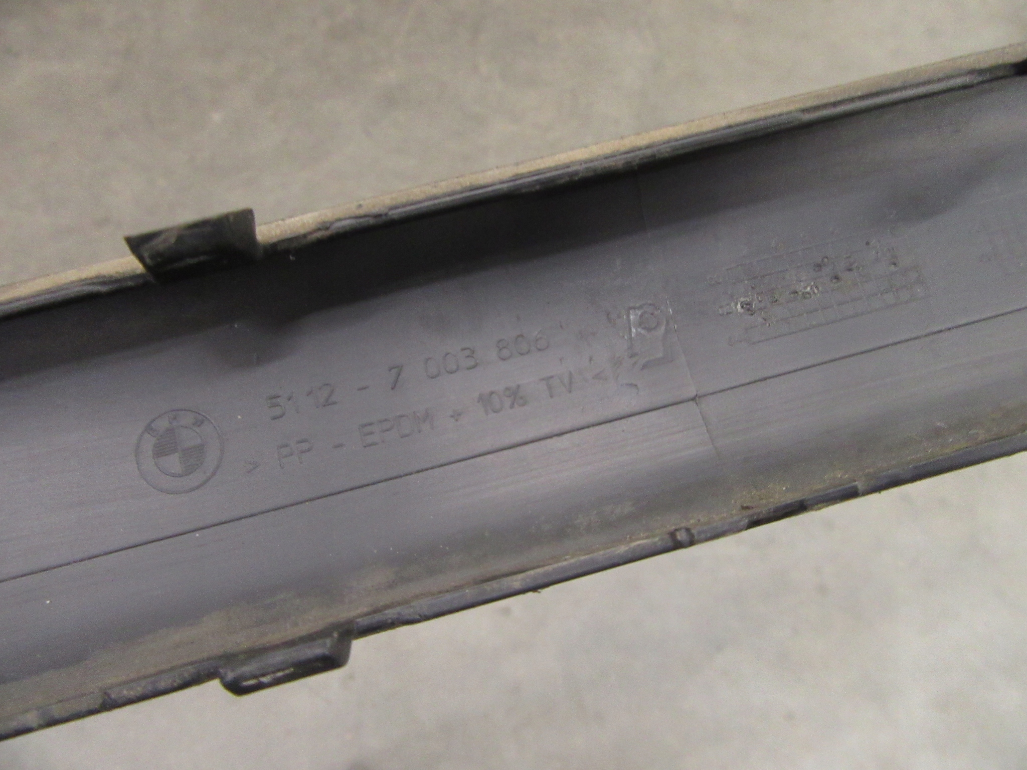 modanatura medio Paraurti posteriore BMW e46 COMPACT