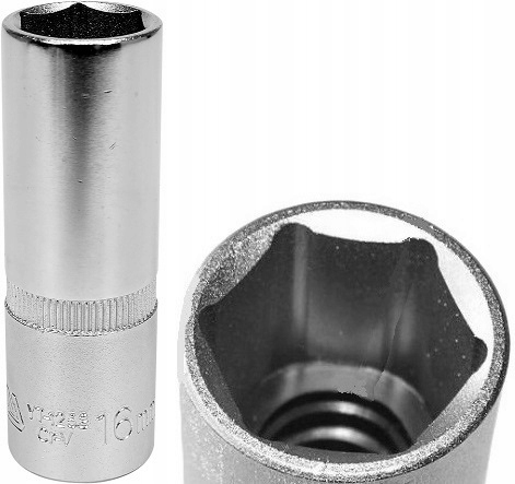 

Yato Nasadka Do Świec 1/2'' 6-KĄTNA Klucz 16MM