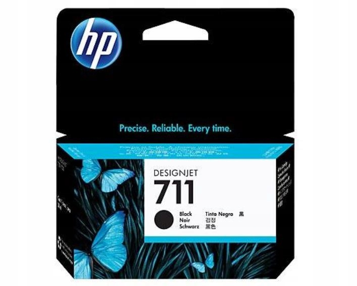 Tusz Hp 711 CZ133A 80ml K Originál T520 T530 T120 čierny