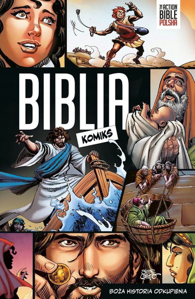 Biblia Komiks David C. Cook, Sergio Cariello