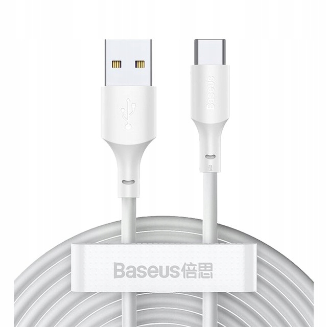 Kabel USB-A - USB-C Baseus Simple Wisdom 5A 40W Xi
