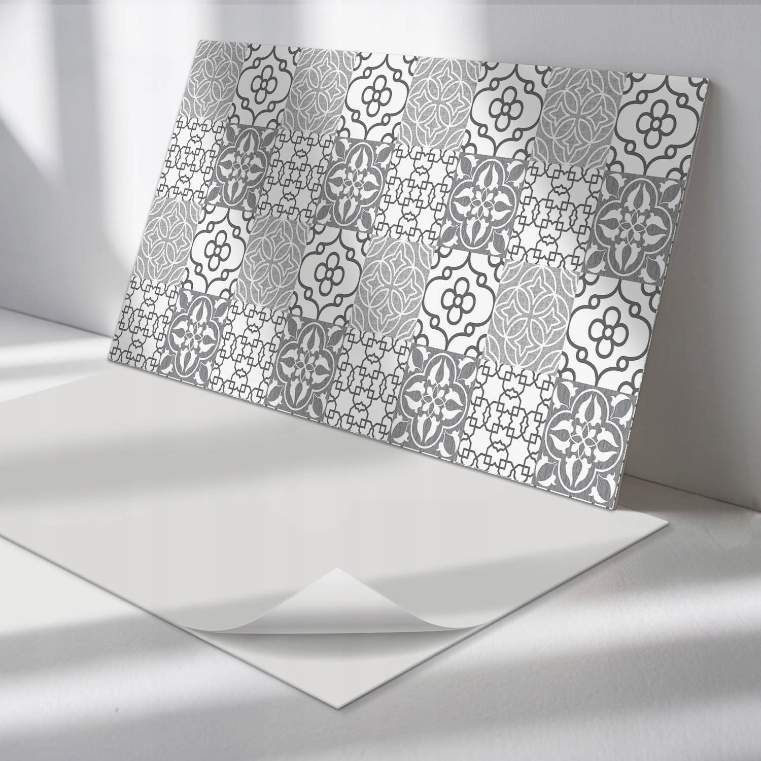 Sada Pvc vinylových panelov Geometrické vzory v usporiadaní 6 ks 60x30 cm