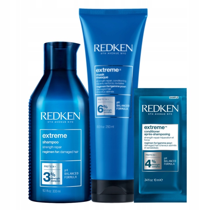 Redken Extreme posilující šampon 300 ml a maska na vlasy 250 ml Dárek