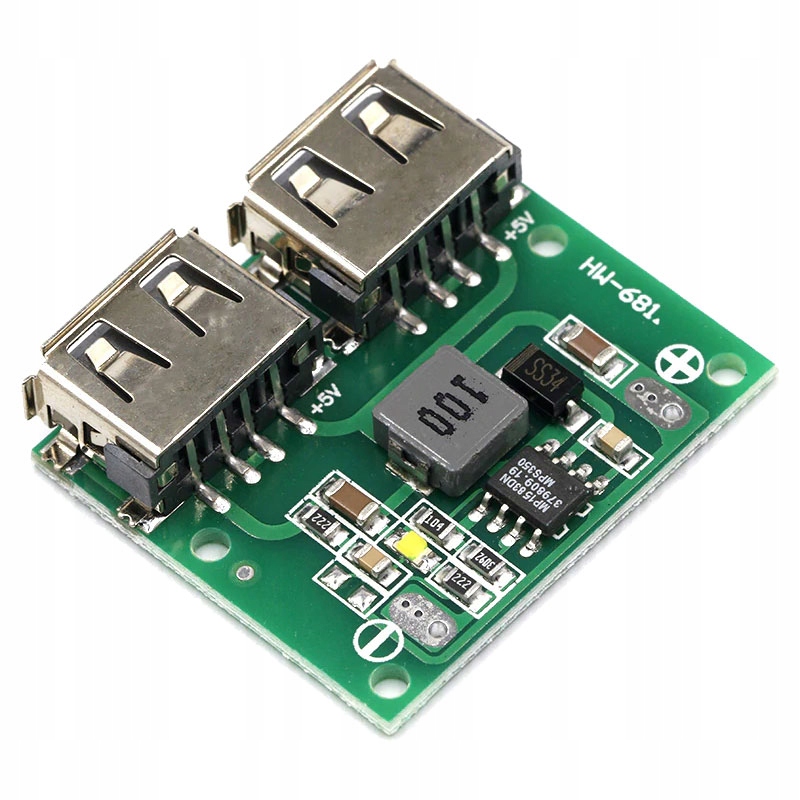 

Przetwornica napięcia 5V - ładowarka Usb podwójna