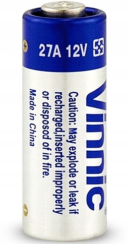 

Bateria Vinnic Alkaiczna 12V 27A L828F MN27 1szt.