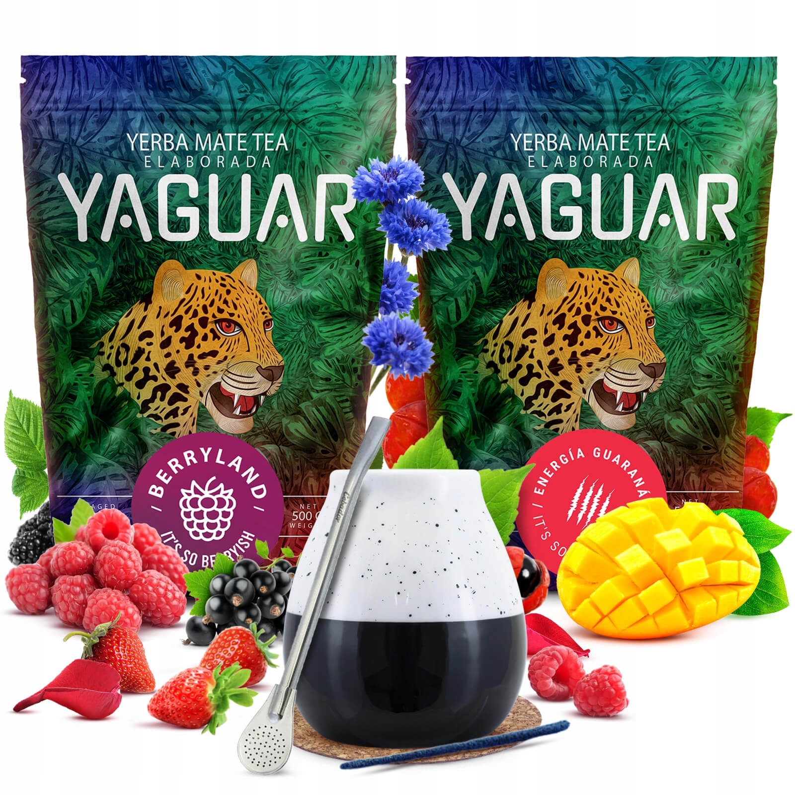 Yerba Startovací sada Mate Tykwa Bombilla 2x500g