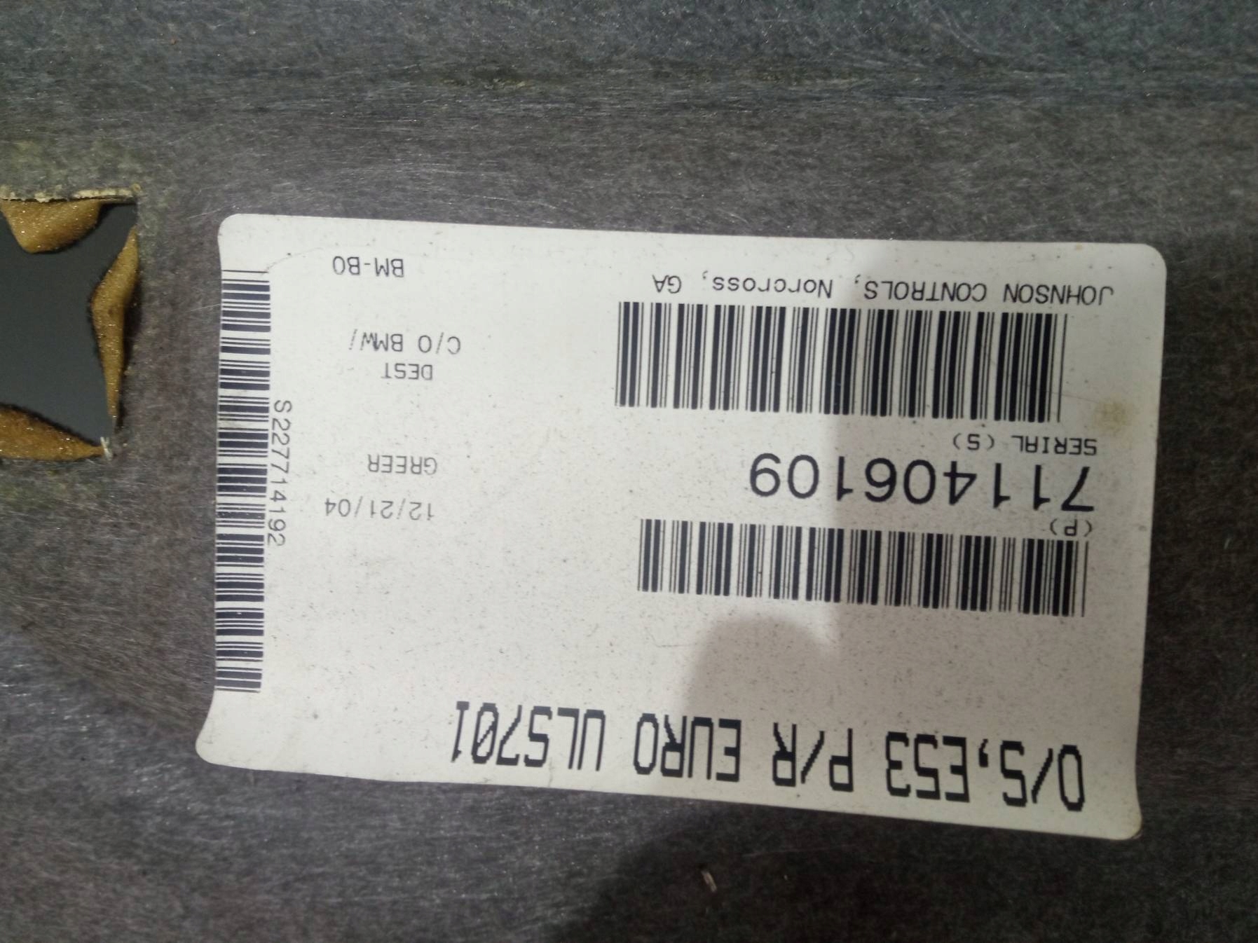 Dachhimmel Dachverkleidung SUFIT PODBITKA M-Paket unter Schiebedach BMW E53 X5